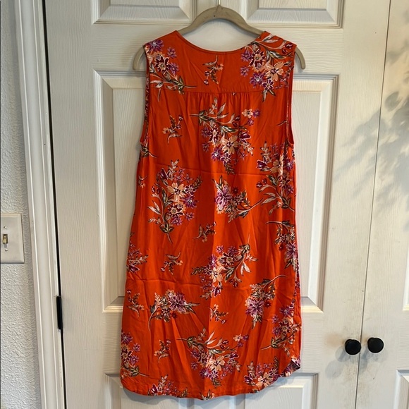 Beachlunchlounge Orange Floral Dress - Picture 5 of 5